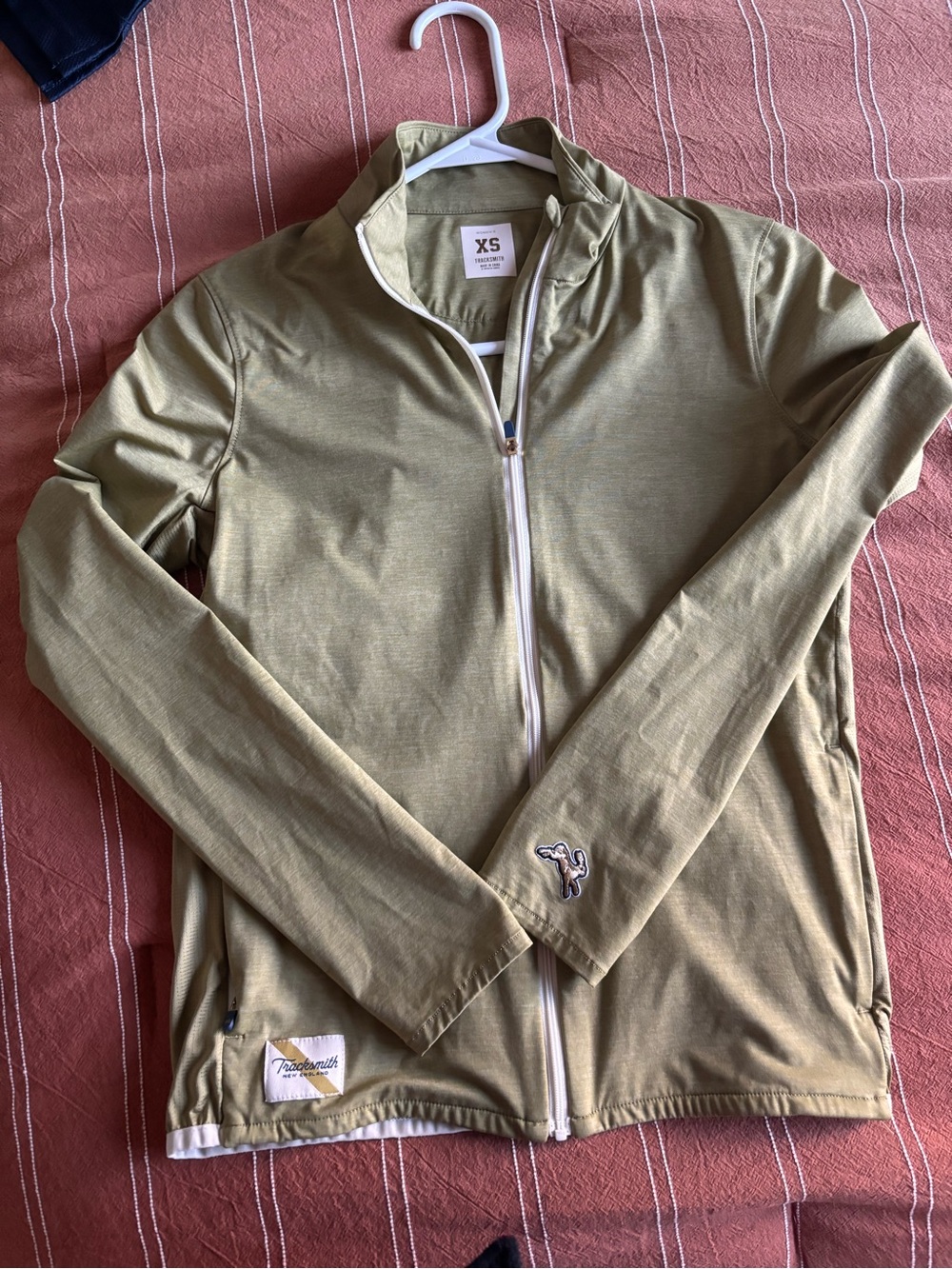 Tracksmith Session Women’s Olive Green Jacket